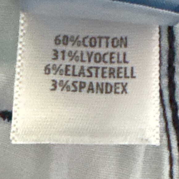 St. John Caviar Stretch Cotton Lyocell Skinny Fit Jeans Medium Blue Size 8‎ - Picture 9 of 10